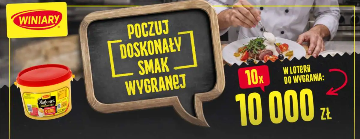 Loteria Winiary "Poczuj doskonały smak wygranej"
