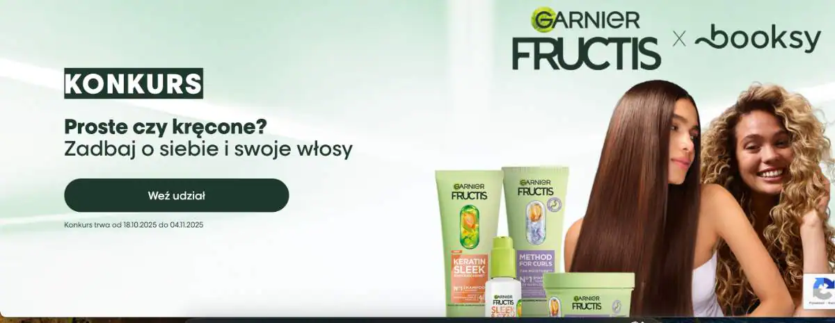 Konkurs Loreal Fructris x Rossmann „Proste czy kręcone?”