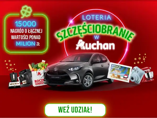 Loteria Auchan „Szczęściobranie w Auchan”