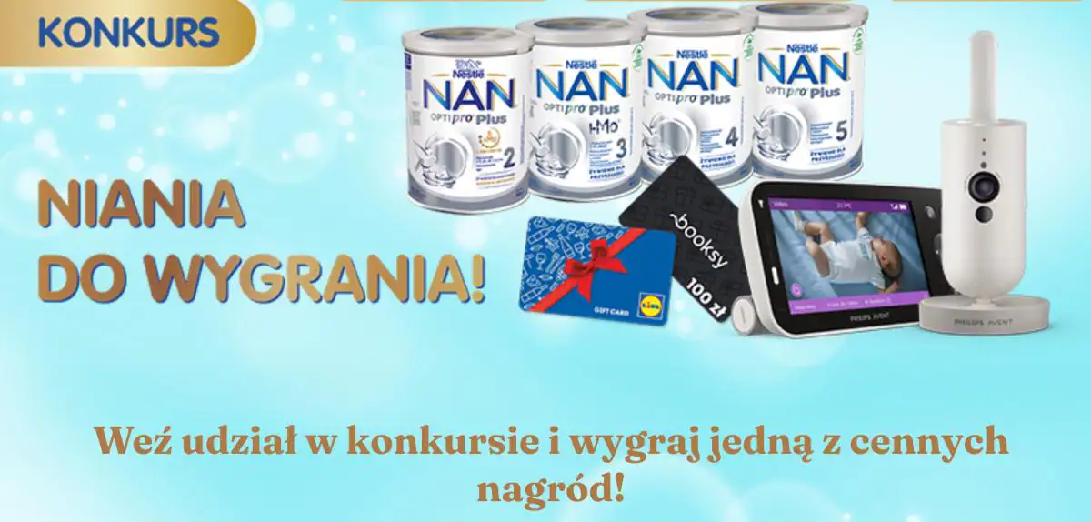 Konkurs Nan Optipro x Lidl „NIANIA DO WYGRANIA!”