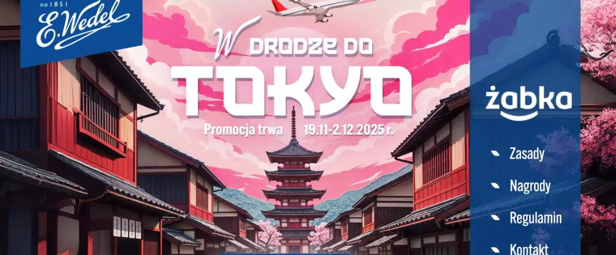 Konkurs Wedel x Żabka „W drodze do TOKYO”