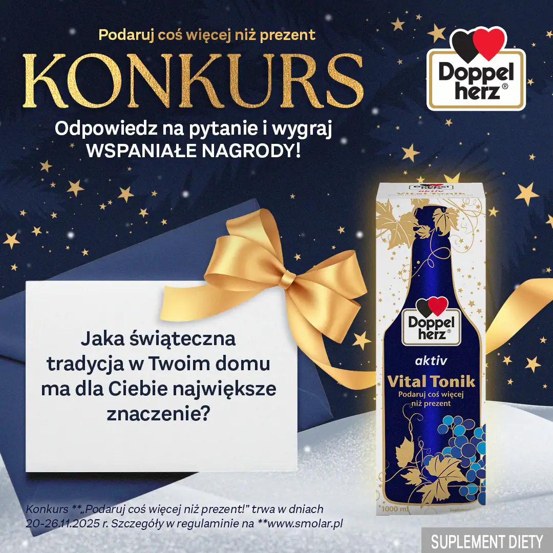 Konkurs Doppelherz „Podaruj coś więcej niż prezent!”