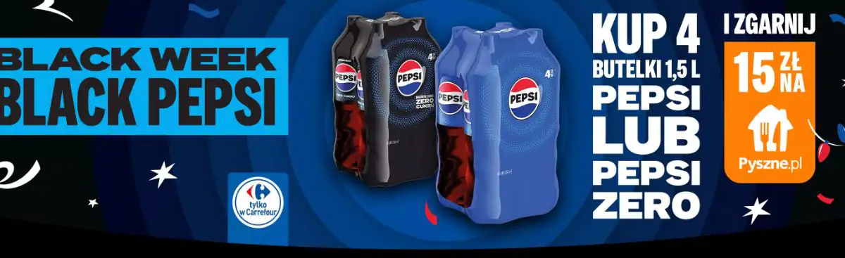 Promocja Pepsi x Carrefour „Tydzień z Black Pepsi”