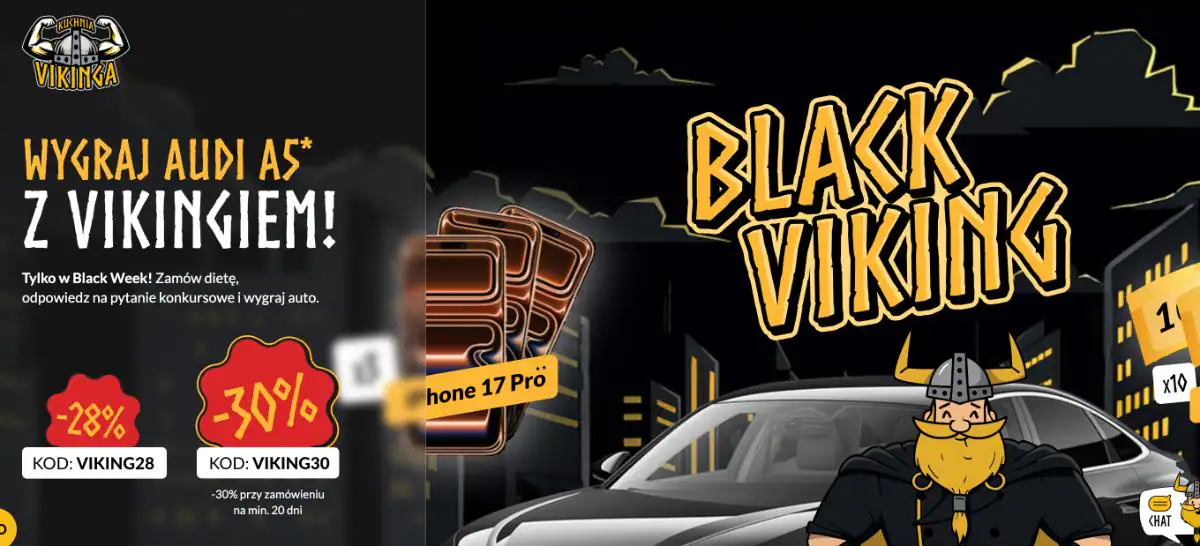 Konkurs Kuchnia Vikinga „Black Viking Week”