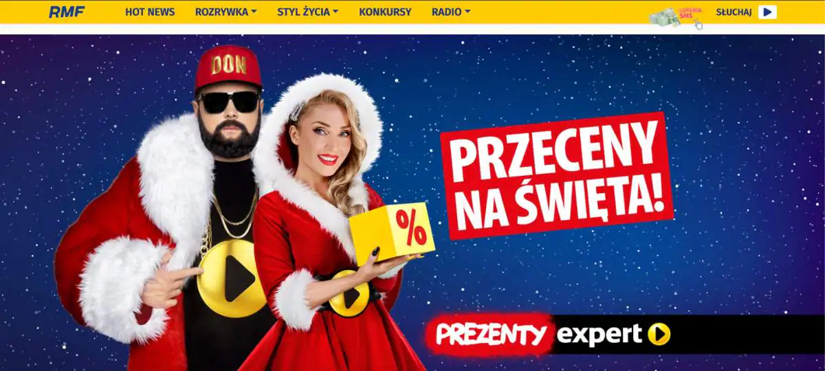 Konkurs RMF FM x Media Expert "Pogotowie Prezentowe w RMF FM"