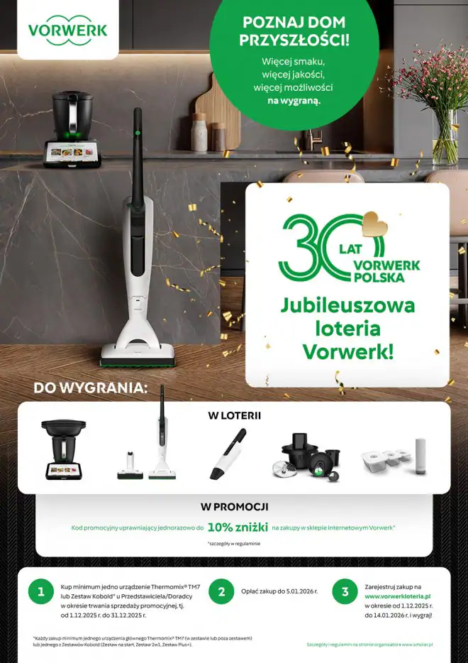 Loteria Vorwerk „Loteria Jubileuszowa Vorwerk”