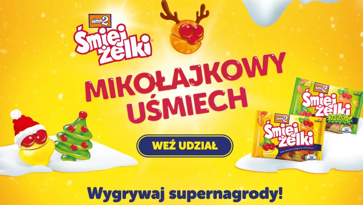 Konkurs Śmiejżelki x Żabka "MIKOŁAJKOWY UŚMIECH"