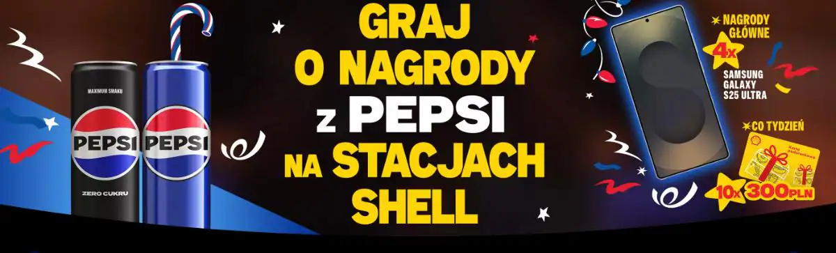 Konkurs Pepsi x Shell „Zimowe nagrody z Pepsi”