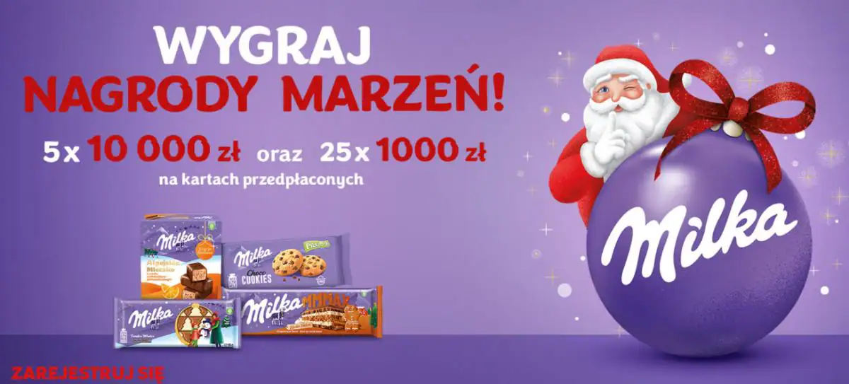 Konkurs Milka x Delikatesy Centrum  „Marzenie z Milka”