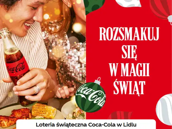Loteria Coca-Cola x Lidl „Ruszaj ekspresem lodowcowym z Coca-Cola”