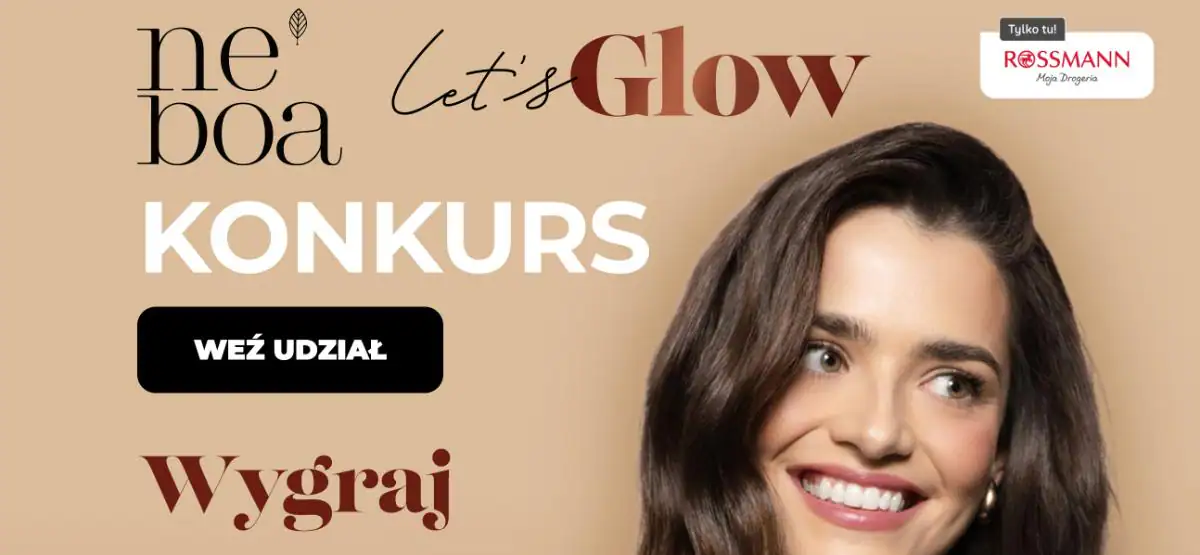 Konkurs Neboa x Rossmann "Let's glow Neboa"