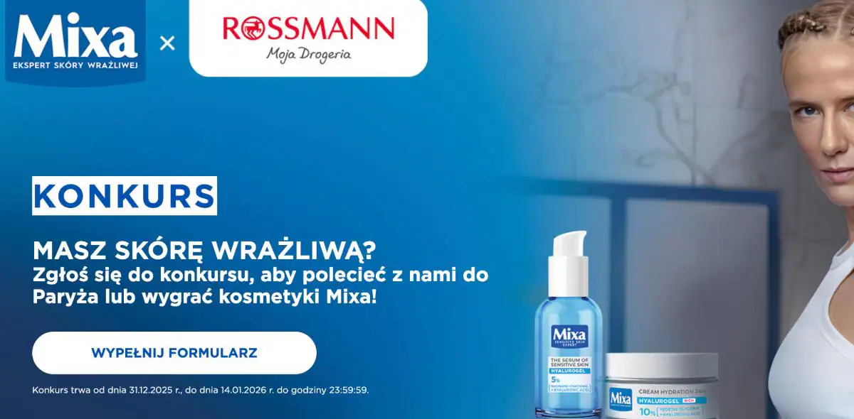 Konkurs Mixa x Rossmann  „Paryż z Mixa”