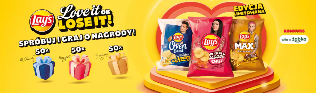 Konkurs Lay's x Żabka"Love it OR LOSE IT!"
