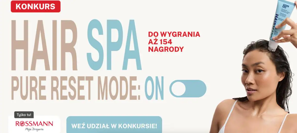 Konkurs Hairmate x Rossmann „HAIR SPA”