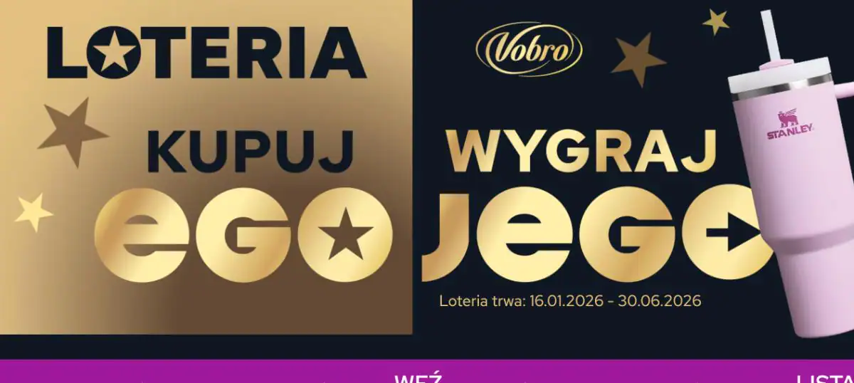 Loteria Vobro „Kupuj EGO, wygraj JEGO!”