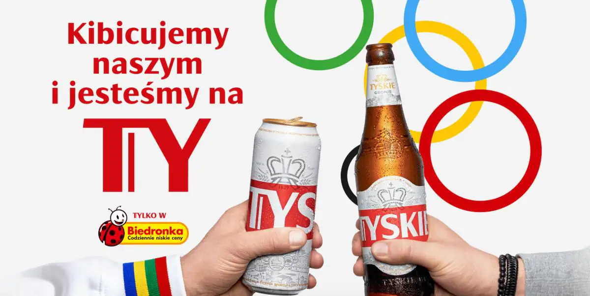 Konkurs Tyskie x Biedronka "Kibicujemy naszym i jesteśmy na TY"