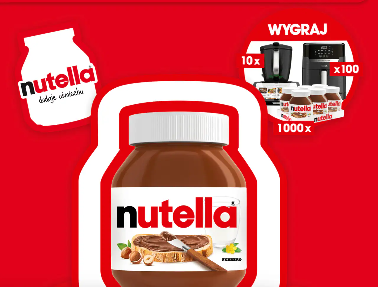 Loteria Nutella „NUTELLA Dodaje uśmiechu 2026”