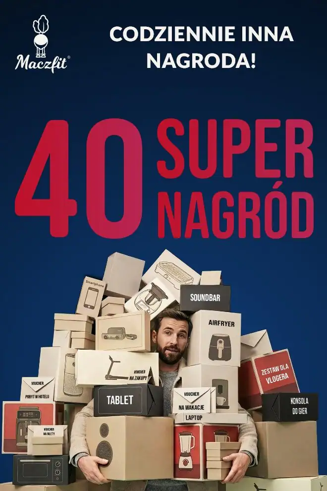 Loteria Maczfit  "Graj o codzienne nagrody!"