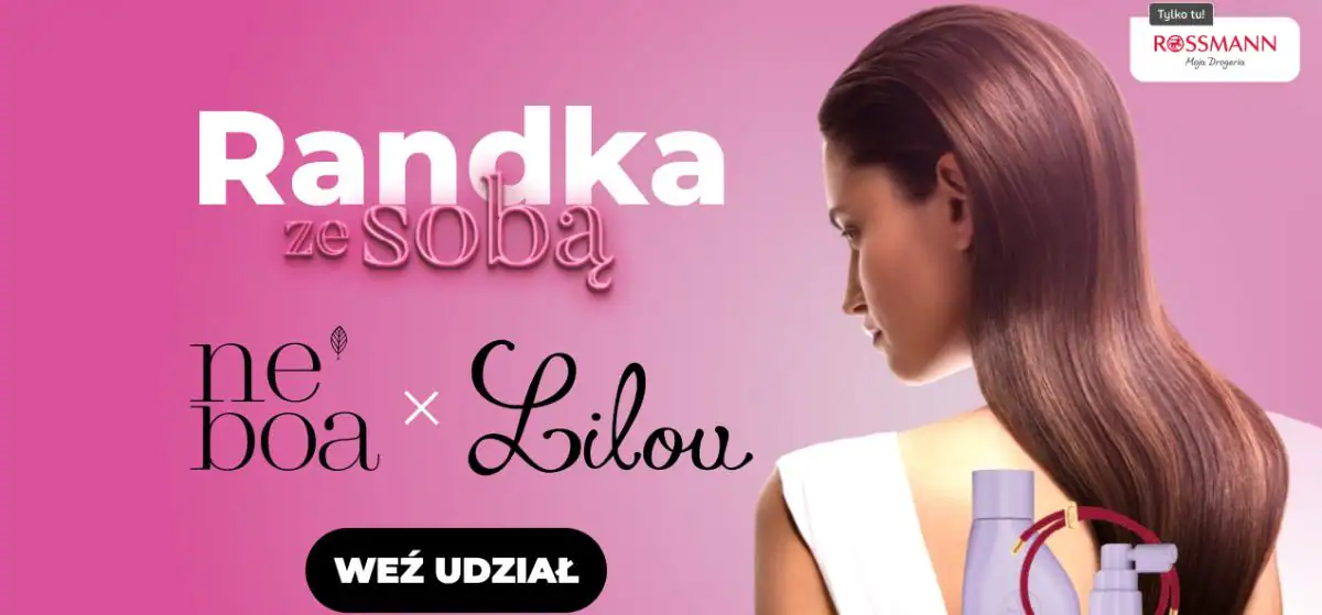 Konkurs NEBOA x Rossmann "Randka ze sobą"