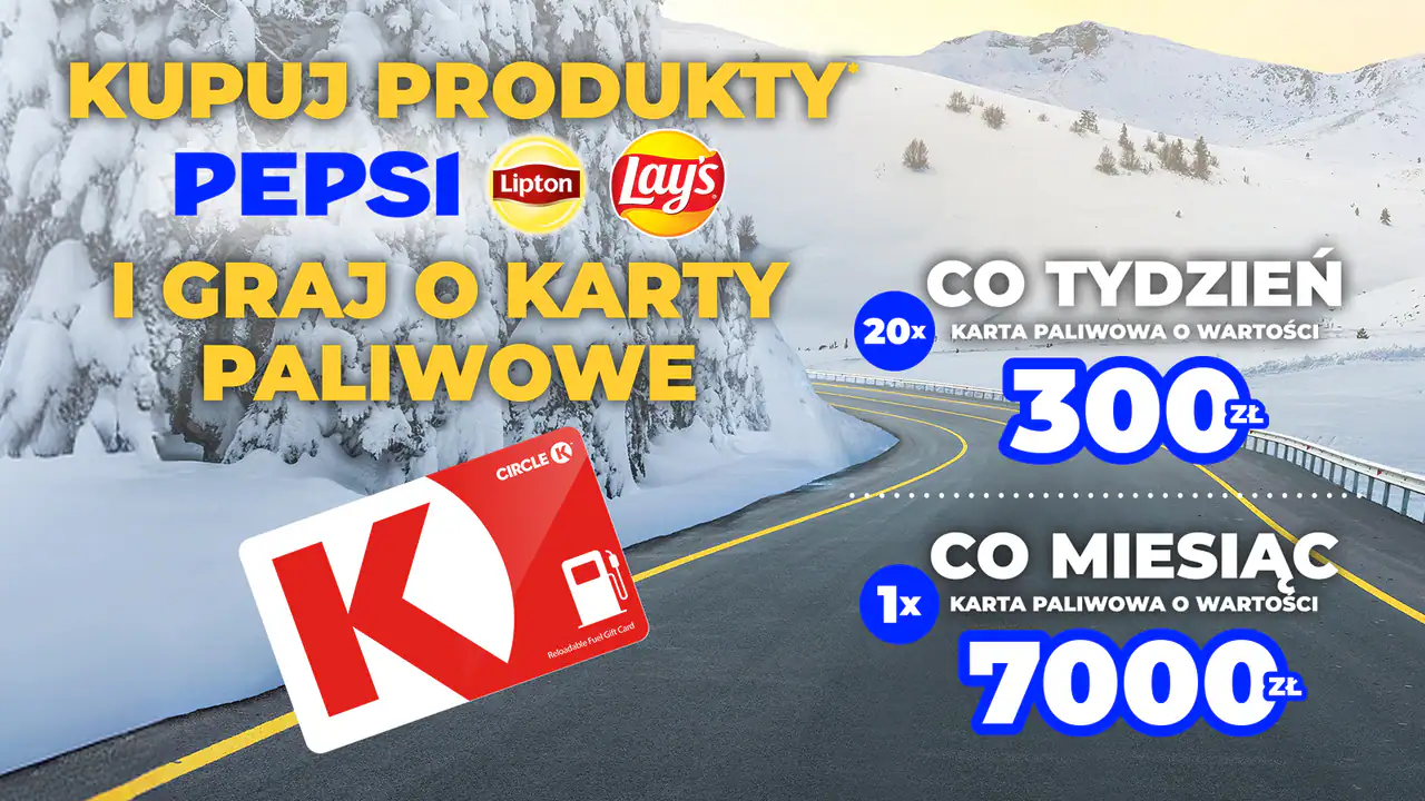 Konkurs Pepsi x Circle K "Tankuj i graj"