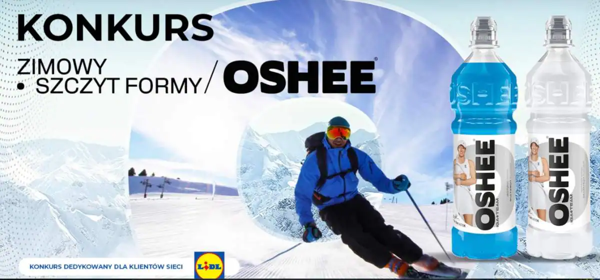 Konkurs Oshee x Lidl "Zimowy szczyt formy z OSHEE"