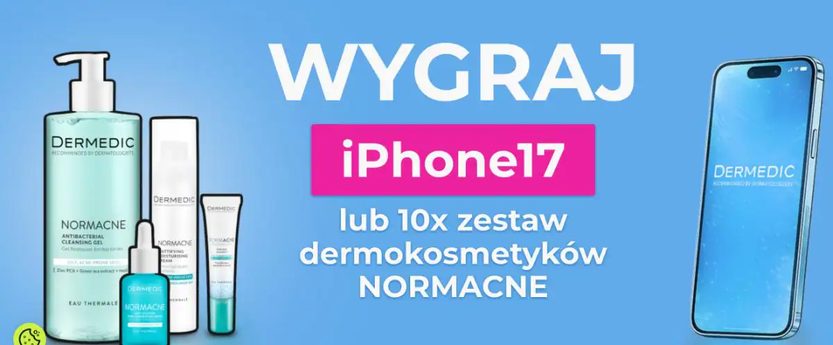 Loteria DERMEDIC NORMACNE "Wygraj iPhone 17 z Dermedic Normacne"