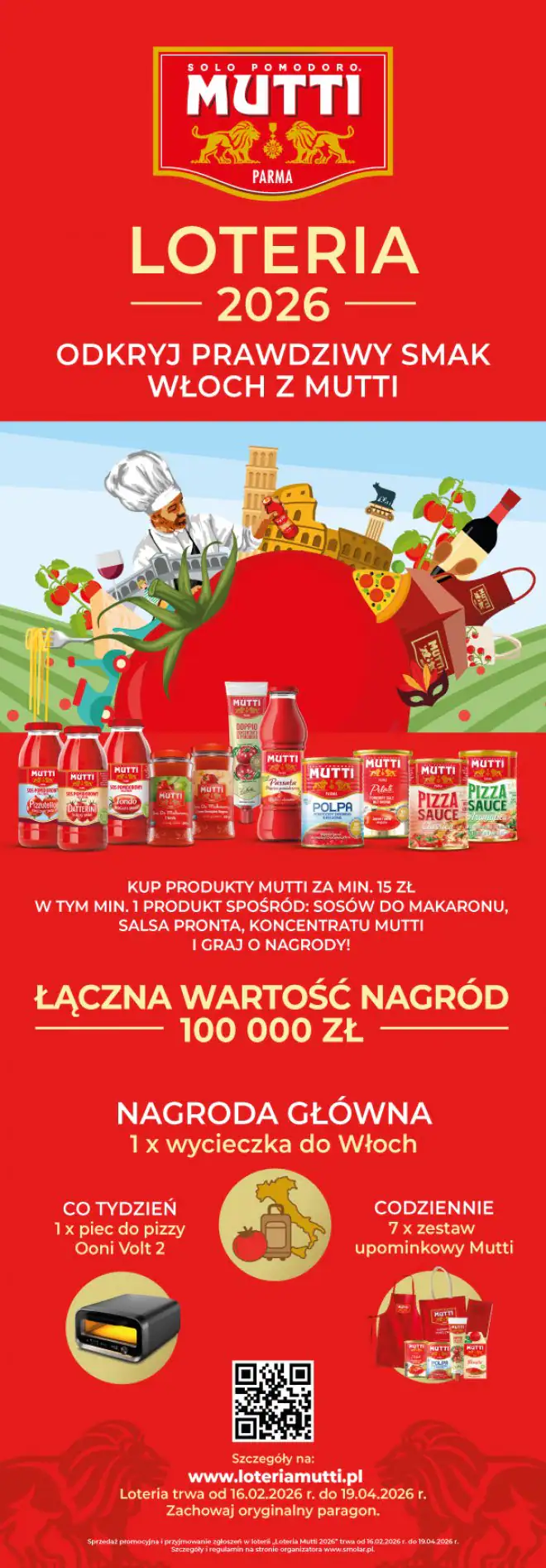 Loteria Mutti "Mutti 2026!"