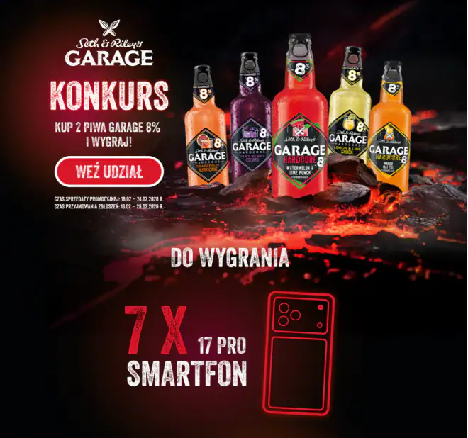 Konkurs Garage x Żabka "Zimowy konkurs Garage"