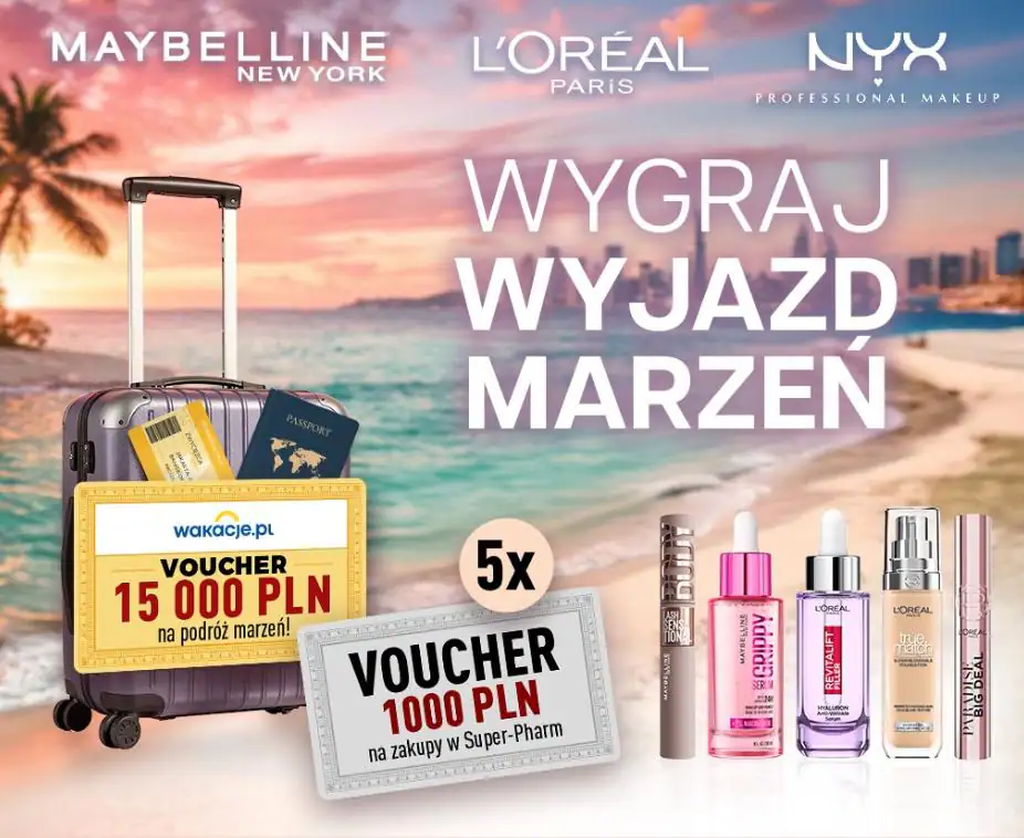 Konkurs Super-Pharm "Podróż marzeń"