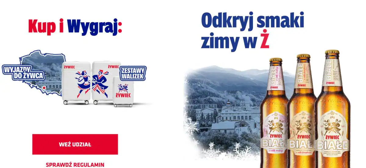 Loteria Żywiec x Żabka "Żywiec Białe"