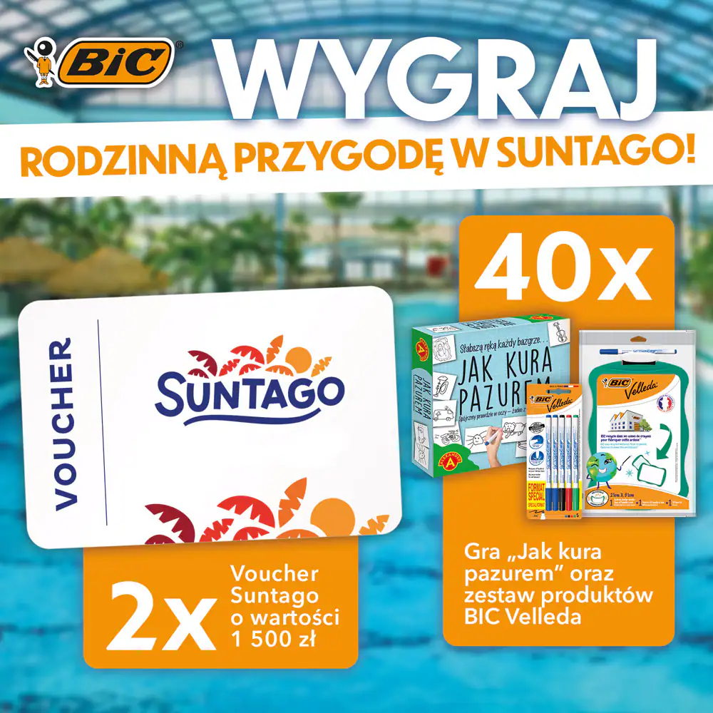 Konkurs BIC x  E. Leclerc "Rodzinna przygoda z BIC!"