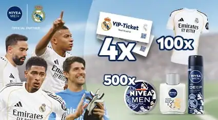 Loteria "NIVEA MEN - Wygrywaj jak mistrz!"