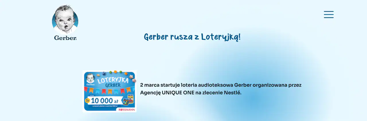 Loteria Gerber x Rossmann "Loteria Gerber 2026"