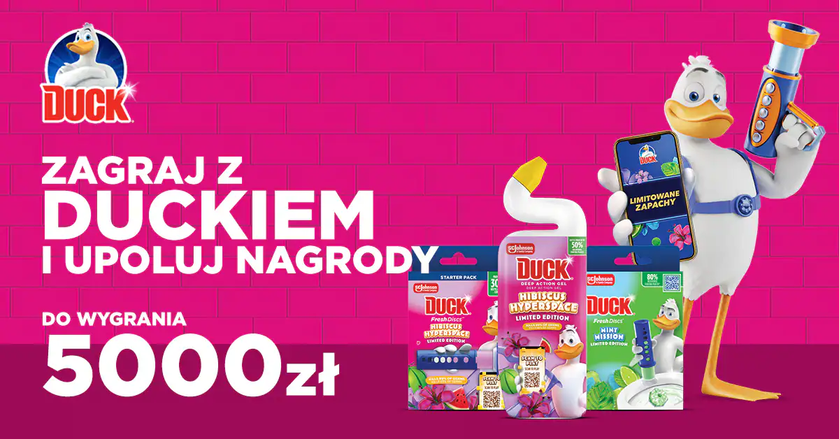 Loteria Duck x Rossmann "Zagraj z Duckiem"