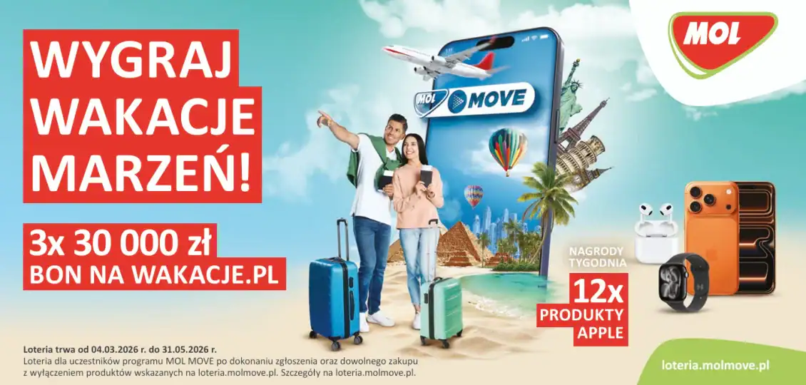 Loteria MOL "Wiosenna Loteria w MOL Move"