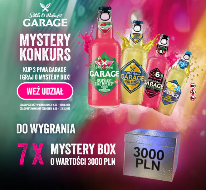 Konkurs Garage x Żabka "Marcowy konkurs Garage"