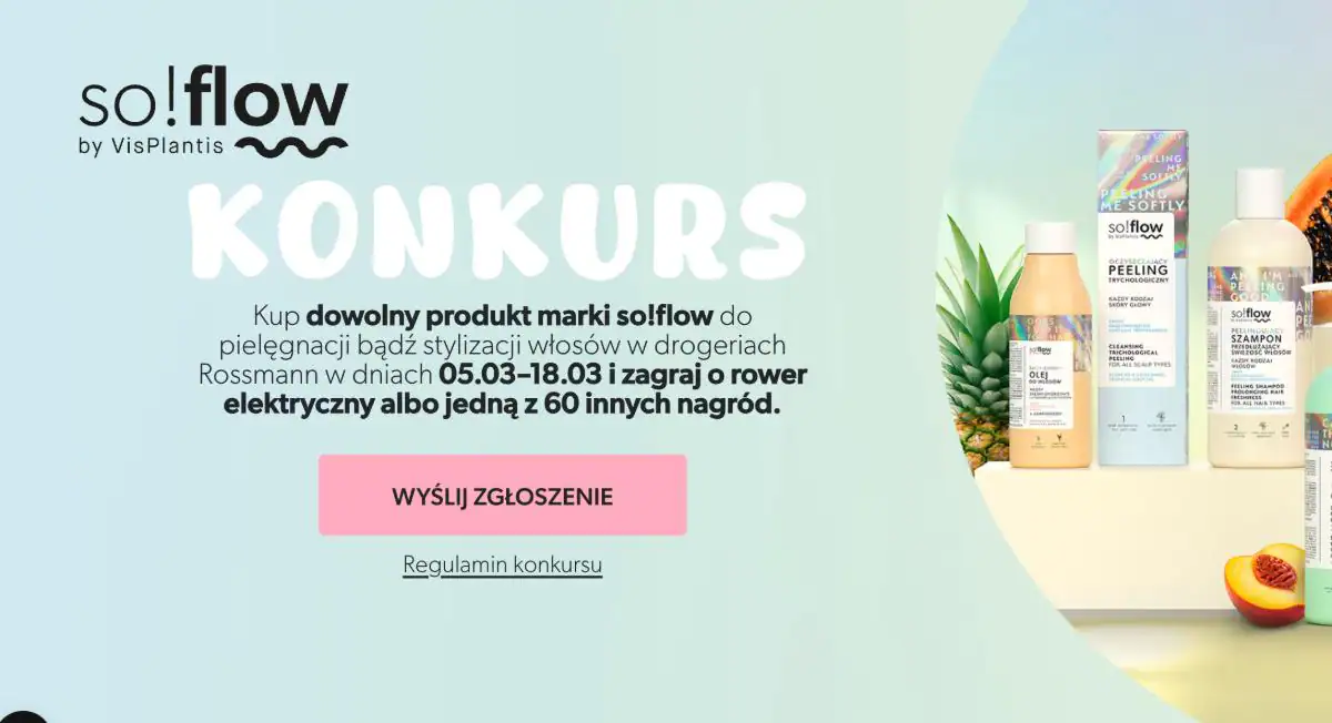 Konkurs So!flow x Rossmann "Wiosenny konkurs so!flow"