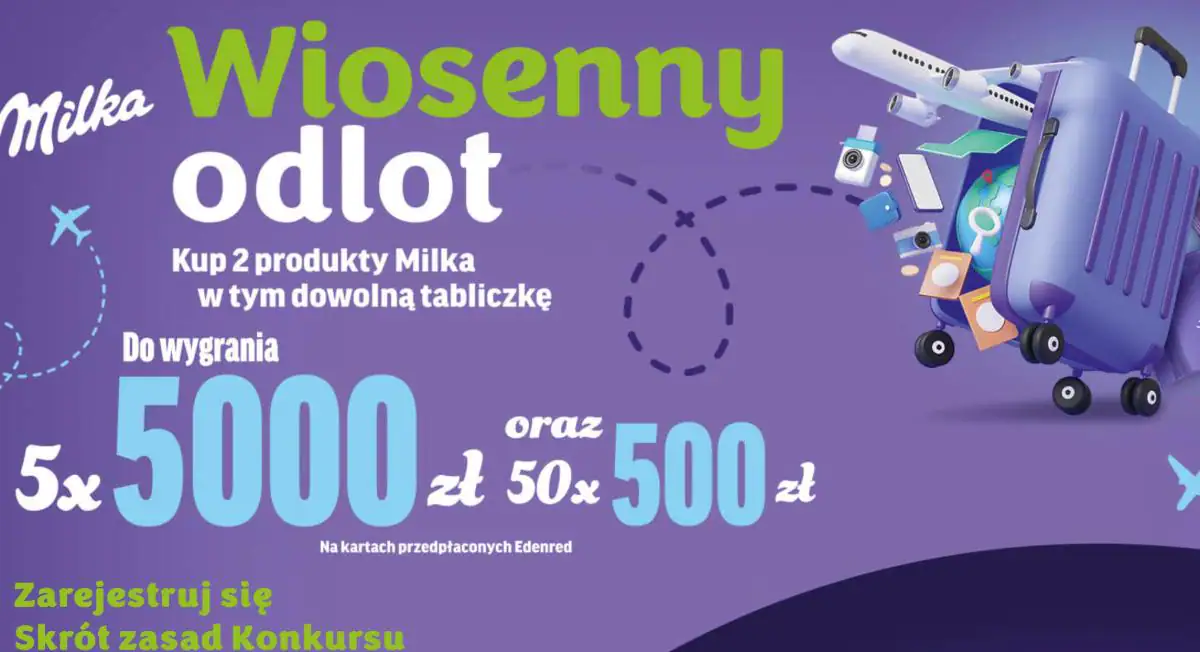 Konkurs Milka x Lidl "Wiosenny odlot"
