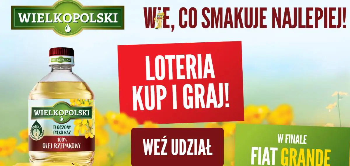 Loteria Olej Wielkopolski "Promocja Wielkopolski 2026"