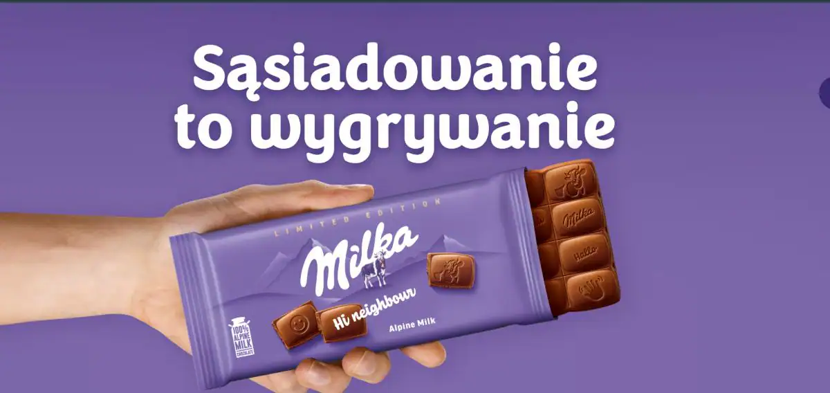 Loteria Milka x Żabka "Sąsiadowanie to wygrywanie"