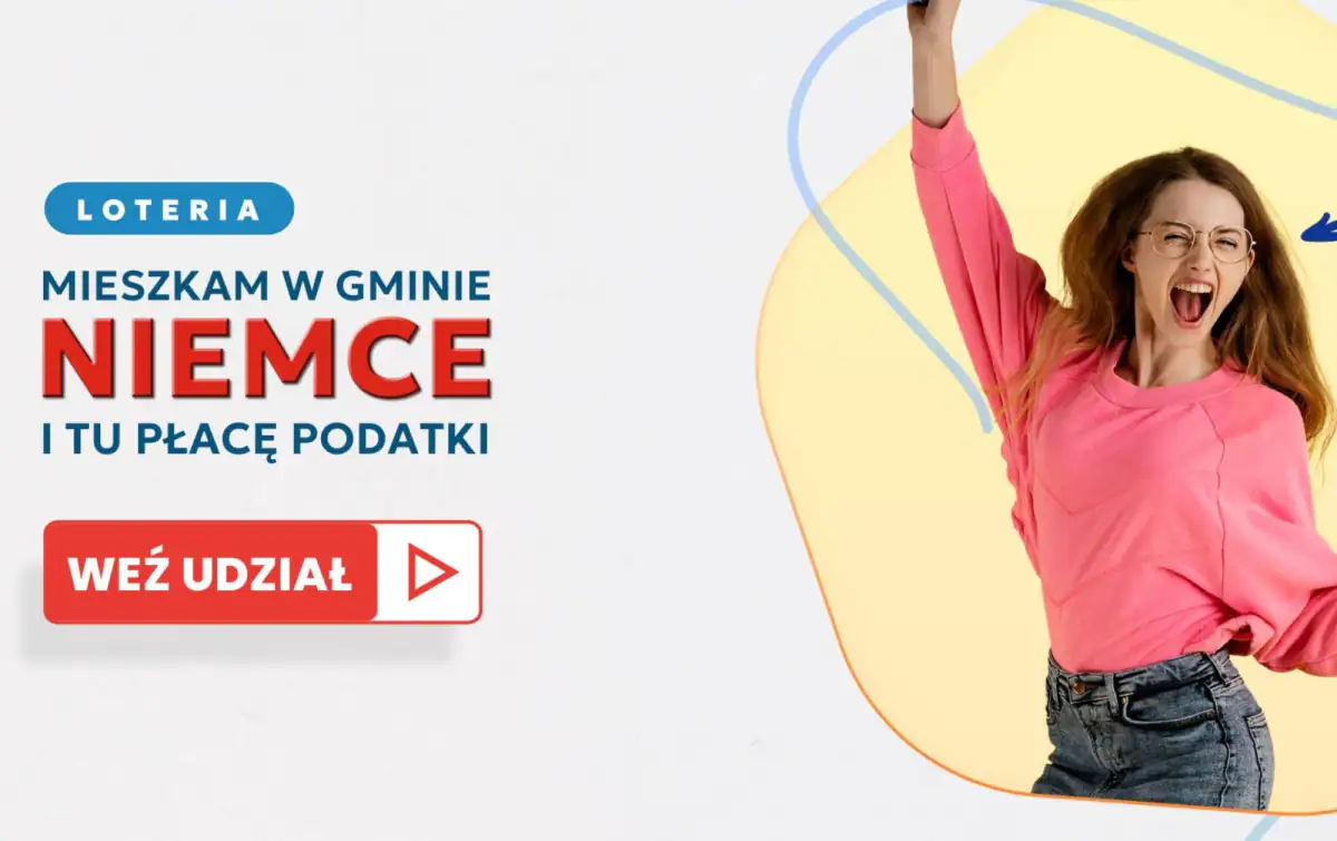 Loteria Gminy Niemce "Mieszkam w Gminie Niemce i tu płacę podatki"