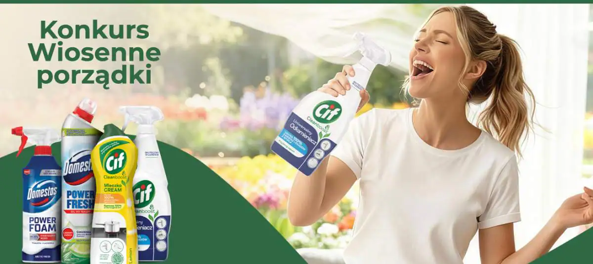 Konkurs Unilever x Kaufland "Wiosenne porządki"