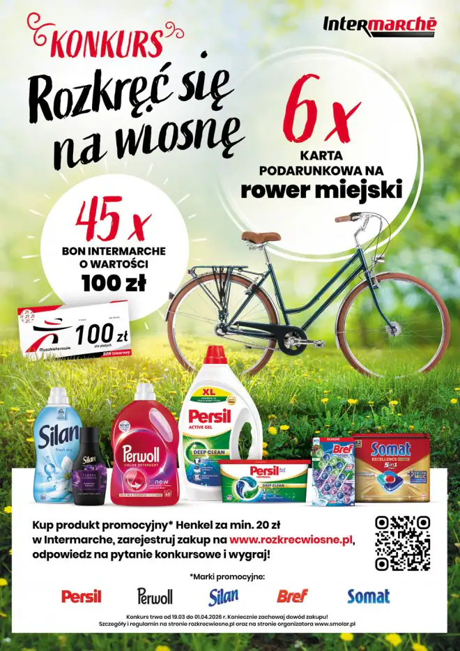 Loteria Henkel x Intermarche "Rozkręć się na wiosnę"
