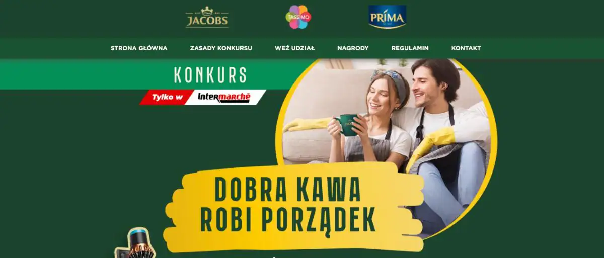 Konkurs Prima x Intermarche "Dobra kawa robi porządek"