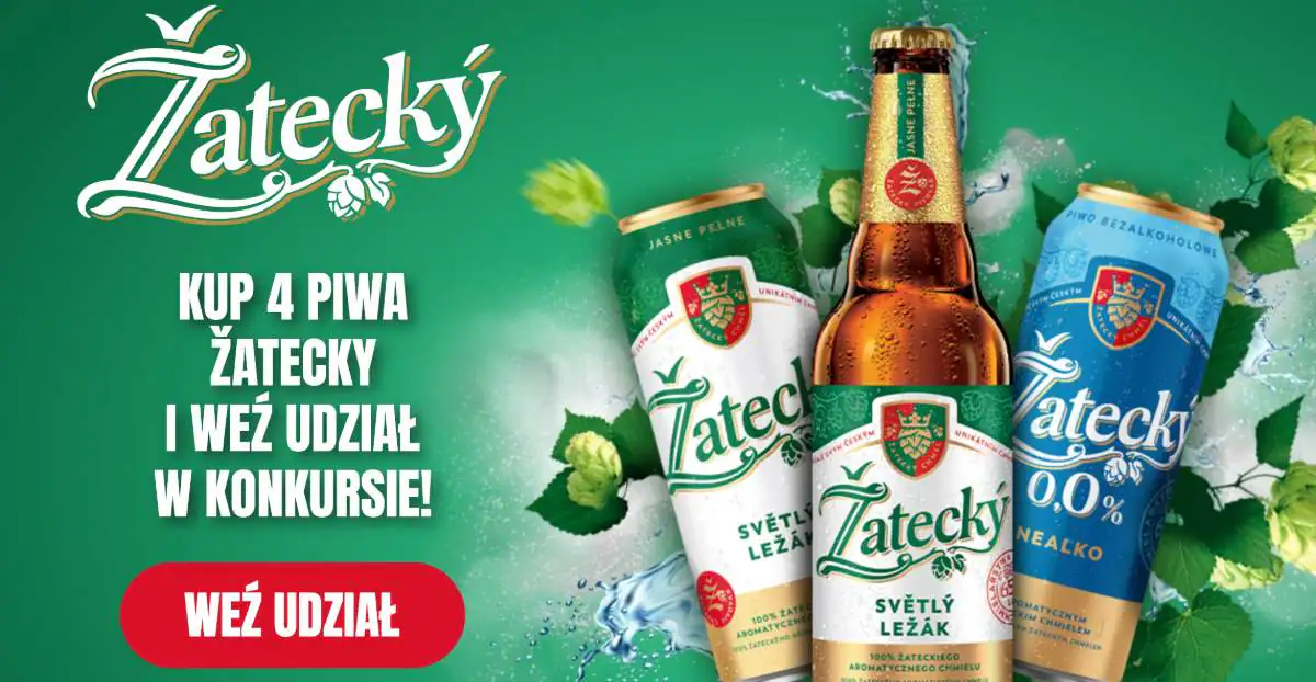 Konkurs Zatecky x Żabka "Z zateckiego chmielu"