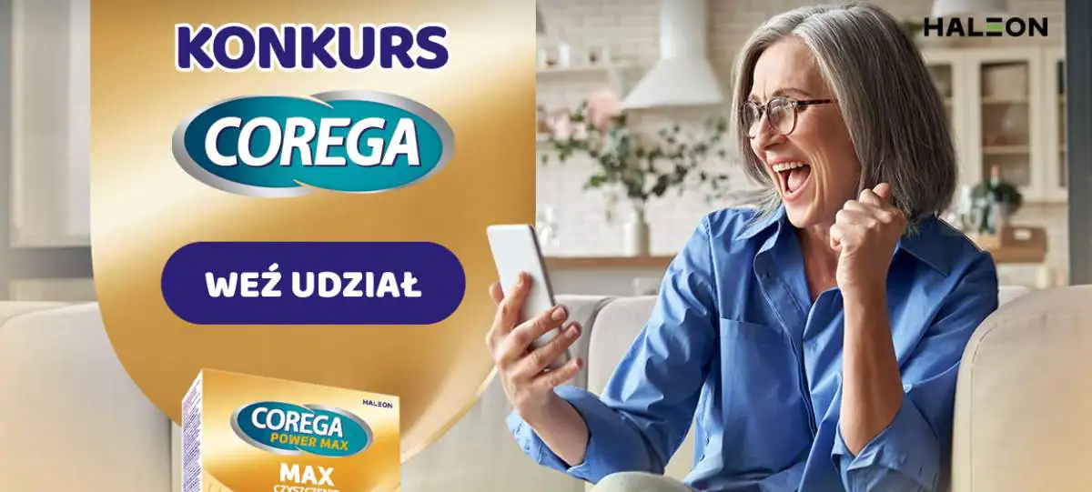 Konkurs Corega x Rossmann "Ciesz się uśmiechem z Corega"