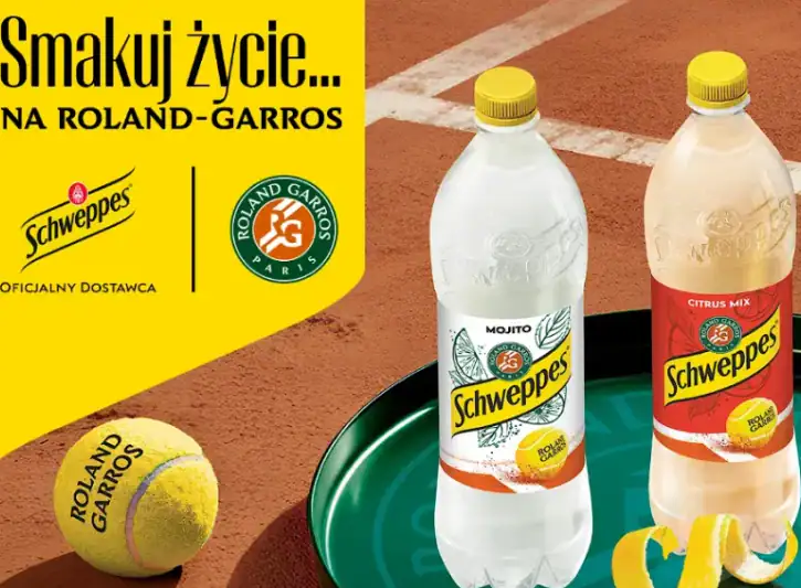 Konkurs Schweppes  x Lidl "Smakuj życie na Roland-Garros"