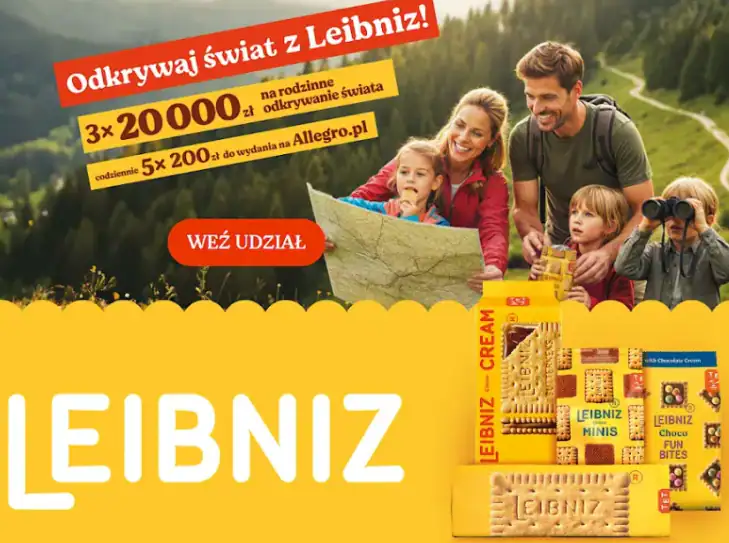 Loteria Leibniz "Odkrywaj świat z Leibniz!"