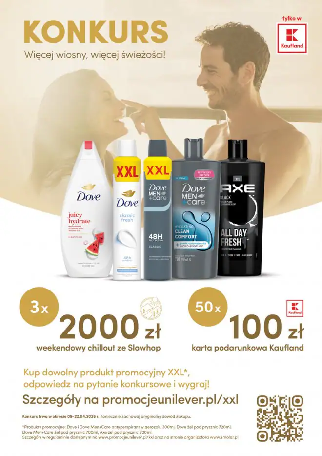 Konkurs Uniliver x Kaufland "Więcej wiosny, więcej świeżości!"