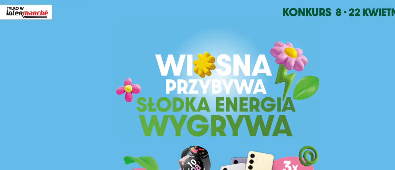 Loteria Intermarche "Wiosna Przybywa – Słodka Energia Wygrywa"